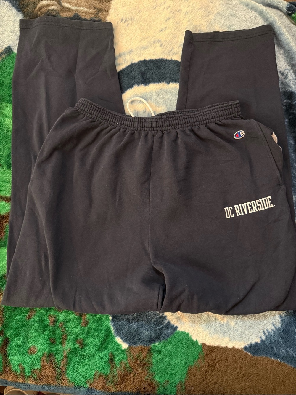Champion Navy UC Riverside Sweatpants